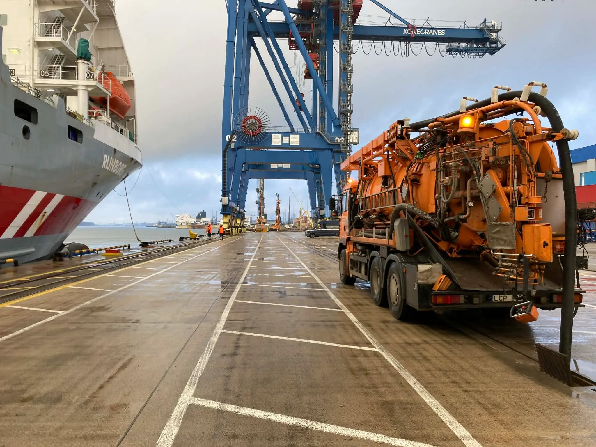 nuotekų tvarkymas su hidrodinamine mašina Klaipėda